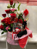 Box roses, champagne et chocolats – La Coquine