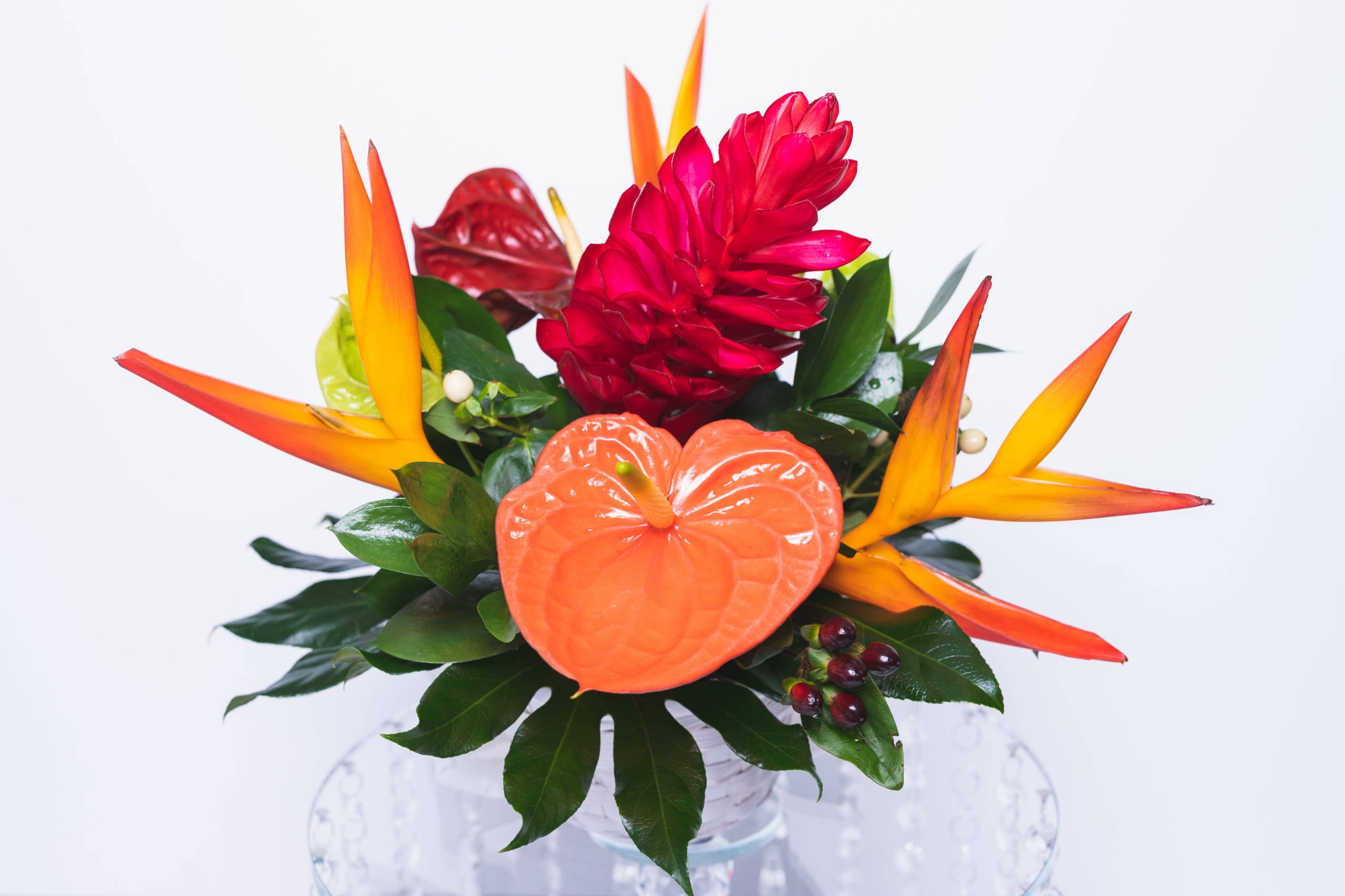 Composition de fleurs tropicales de Guadeloupe – Tropicana