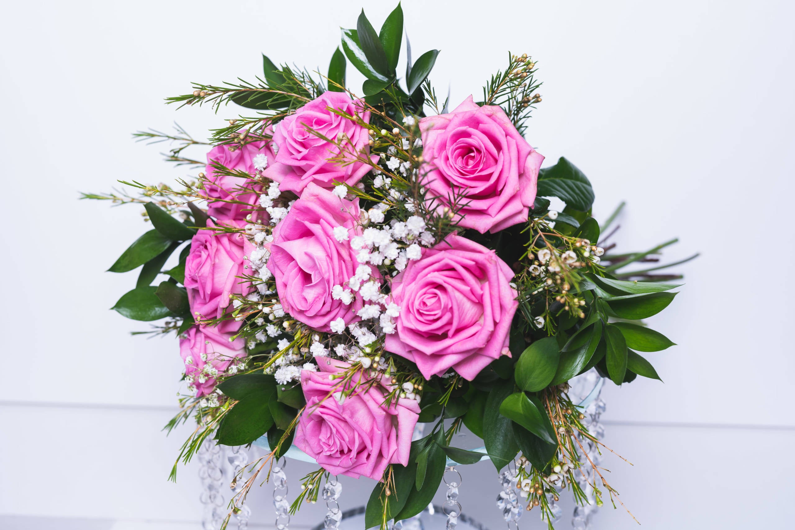 Bouquet de roses roses – Séduction